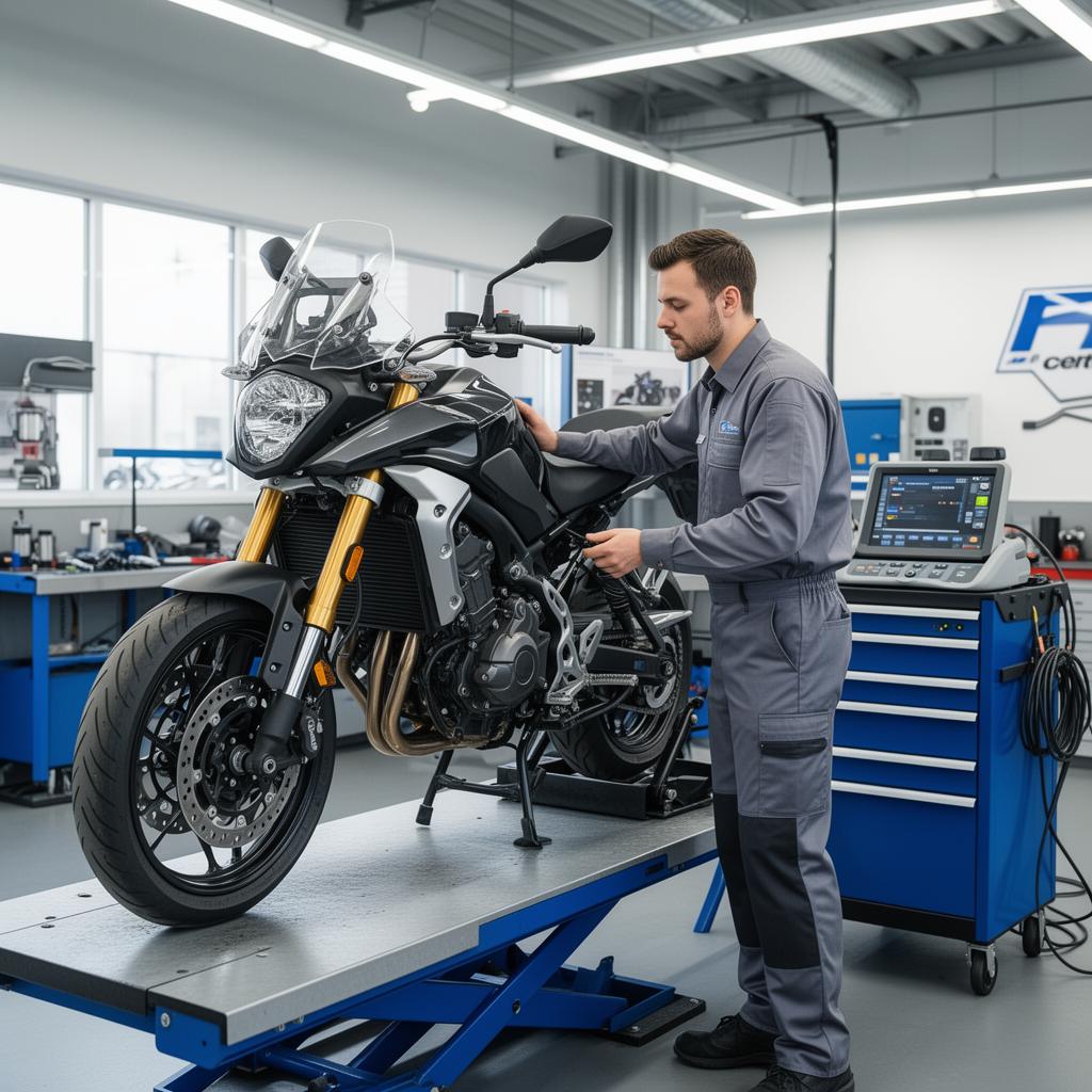 ช่างศูนย์ Honda CSM ตรวจสภาพรถมือสองก่อนขาย